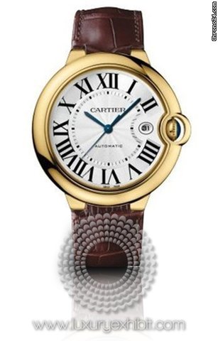 Cartier Ballon Bleu de Cartier 18kt Yellow Gold Mens Watch W6900551