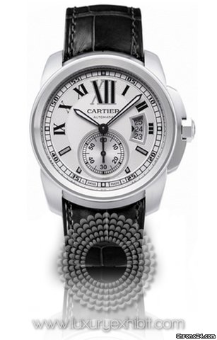 Cartier Calibre de Cartier Stainless Steel Mens Watch W7100037