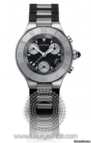 Cartier Must 21 Stainless Steel Ladies Watch W10198U2