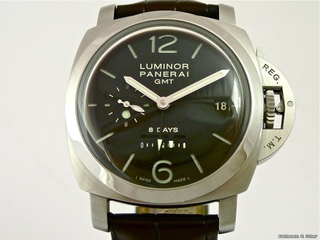 replica Panerai Luminor 1950, 8-Days, PAM 233, Stainless Steel WATCHES 1 