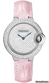 Cartier Ballon Bleu White Gold With Diamonds