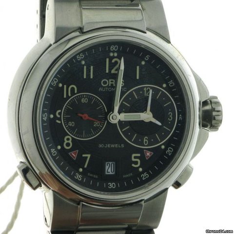 Oris FULL STEEL,  WITH BOX AND PAPERS