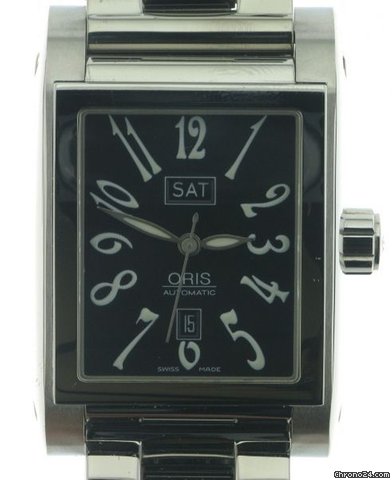 Oris MILES RECTANGULAR DAY/DATE