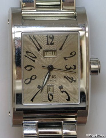 Oris MILES RECTANGULAR DAY/DATE