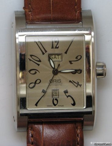 Oris MILES RECTANGULAR DAY/DATE