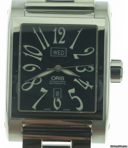 Oris MILES RECTANGULAR DAY/DATE