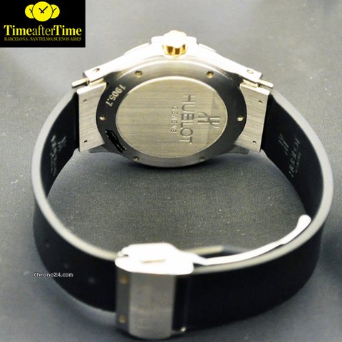 replica Hublot CLASSIC MAXI  STEEL AND GOLD WATCHES 1 
