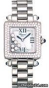 Chopard Happy Sport Stainless Steel Floating Diamonds, Diamond Bezel