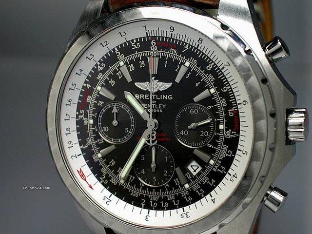 replica Breitling "BENTLEY MOTORS" Chronograph in Edelstahl WATCHES 1 