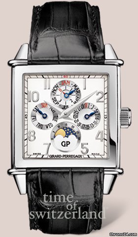 Girard Perregaux Vintage 1945 Man Square Perpetual Calendar 90290-53-111-BA6A