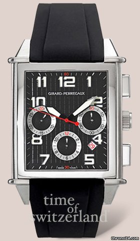 Girard Perregaux Vintage 1945 Man XXL Chronograph 25840-11-611-FK6A