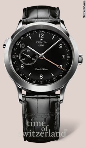 Zenith Class Elite Dual Time 03.1125.682/21.C490