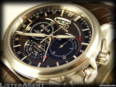 replica Omega De Ville Chronoscope GMT Co-Axial WATCHES 1 