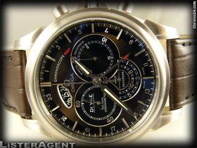 Omega De Ville Chronoscope GMT Co-Axial