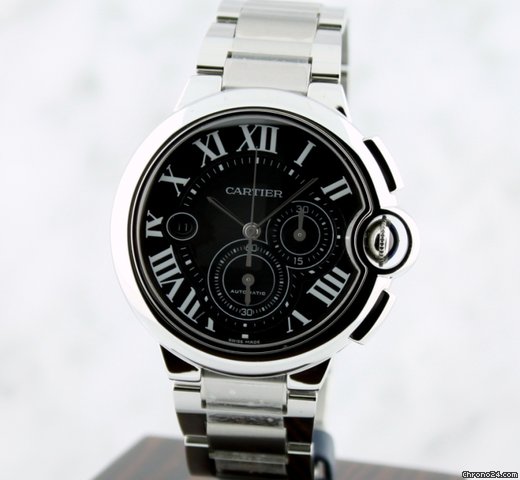 Cartier BALLON BLEU Chronograph XL GREY DIAL