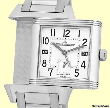 replica Jaeger-LeCoultre Gent's Stainless Steel  Reverso Squadra GMT Hometime WATCHES 1 