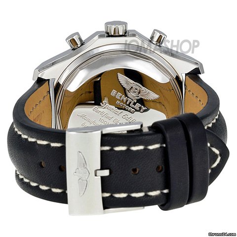 replica Breitling Bentley GT Black Dial Chronograph Automatic Mens Watch A1336212-B960BKLT WATCHES 1 