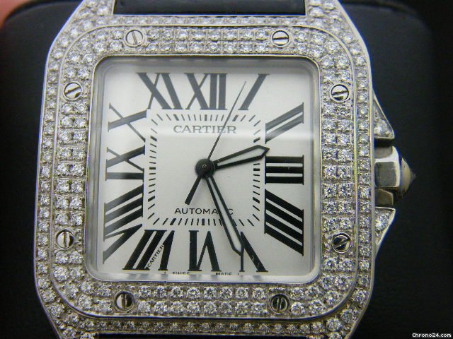 Cartier santos 100