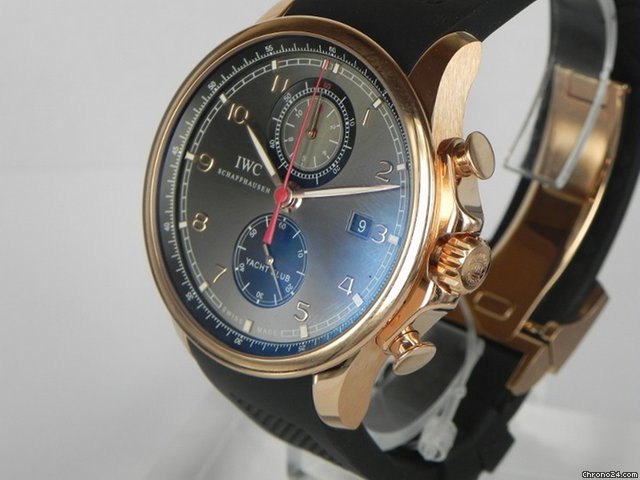replica IWC PORTUGUESE YACHT CLUB ROSE GOLD IW390209 WATCHES 1 