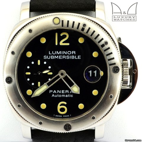 Panerai PAM00025 SUBMERSIBLE ACCIAIO