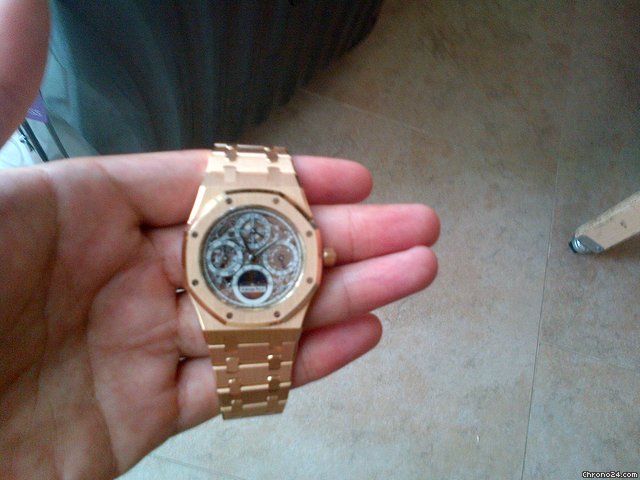 Audemars Piguet royal oak perpetual calender skeleton