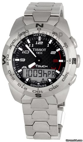 Tissot T-Touch Expert Titanium Analog/Digital Mens Watch T013.420.44.202.00
