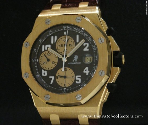Audemars Piguet Limited Edition "Arnold Schwarzenegger" Ref.26007BA.OO.D022CR.01" xx/400 pieces.Box and Certificate