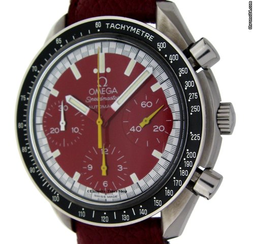 Omega Speedmaster automatic chronograph Michael Schumacher