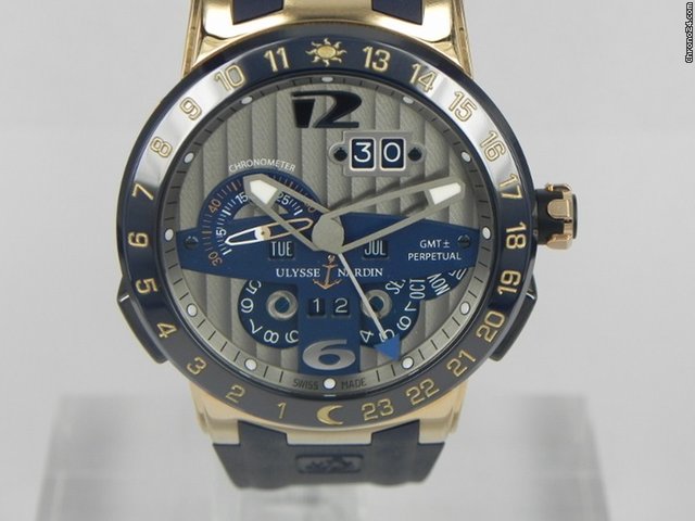Ulysse Nardin EL TORO GMT  PERPETUAL CALENDAR ROSE GOLD
