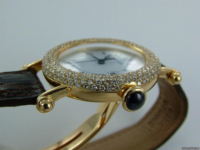 replica Cartier Diabolo, 18crt. diamonds nr.3213 WATCHES 1 