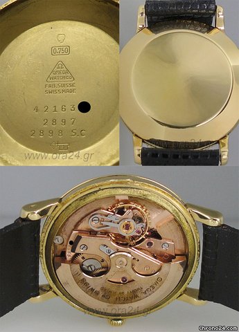replica Omega Vintage Automatic 18k Gold 34.5mm WATCHES 1 