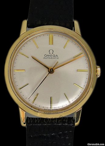 Omega Vintage Automatic 18k Gold 34.5mm