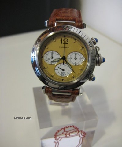 Cartier Pasha 38 mm Chronograph Quartz