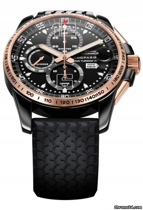 Chopard Mille Miglia GT XL Black Dial Chronograph Mens Watch 168459-6001