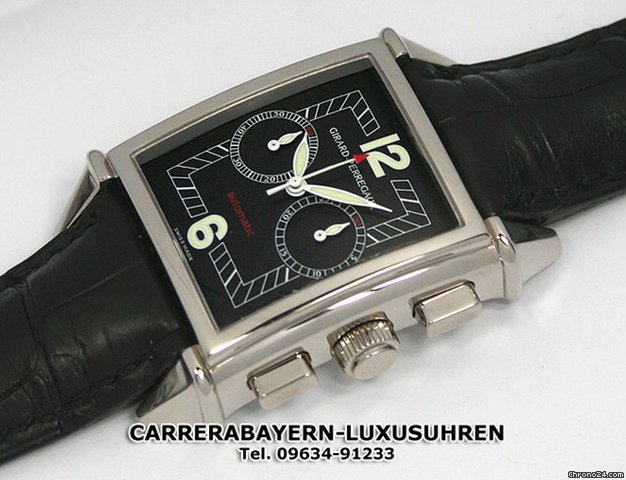 Girard Perregaux Vintage 1945 Chrono 18K Wei gold WATCHES 2