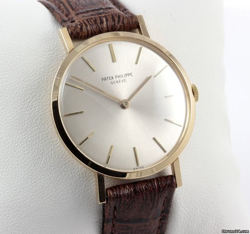 Patek Philippe Calatrava 18 Karat Gelbgold 34mm