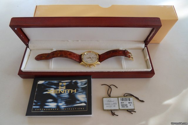 Zenith el primero cromo oro 18