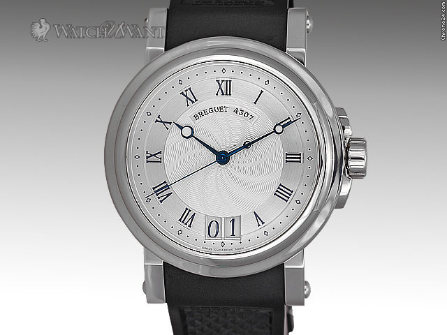 Breguet Automatic "Big Date" Marine - 39mm Stainless Steel - Ref. 5817st - Indistinguishable From New Condition