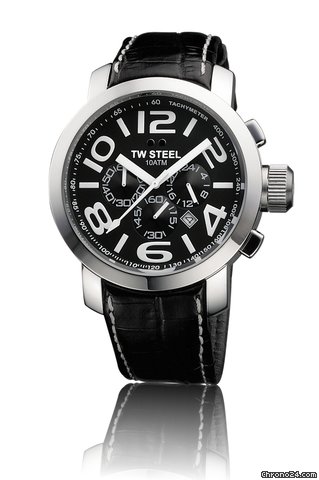 TW Steel Herrenuhr Chronograph Grandeur Big Steel TW50 WATCHES 2