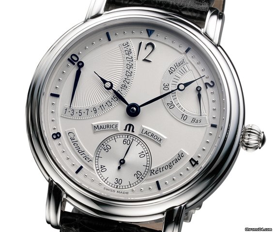 Maurice Lacroix Masterpiece Calendrier Retrograde Herrenuhr
