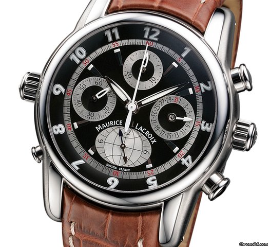 Maurice Lacroix Masterpiece Chrono Globe Chronograph Herrenuhr