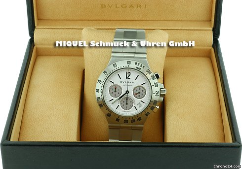 replica Bulgari Diagono Professional Chronometer Chronograph (ungetragen) WATCHES 1