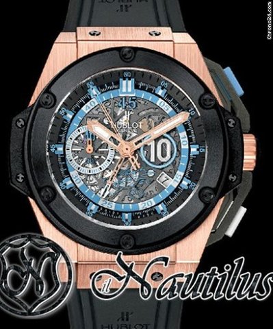Hublot King Power Maradona King Gold Ceramic Limited Edition NEW