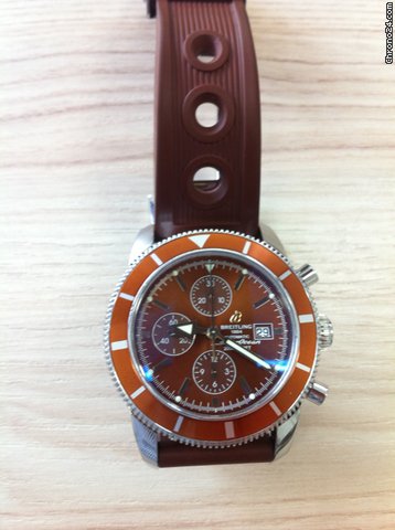 Breitling SuperOcean Heritage Chronographe braun