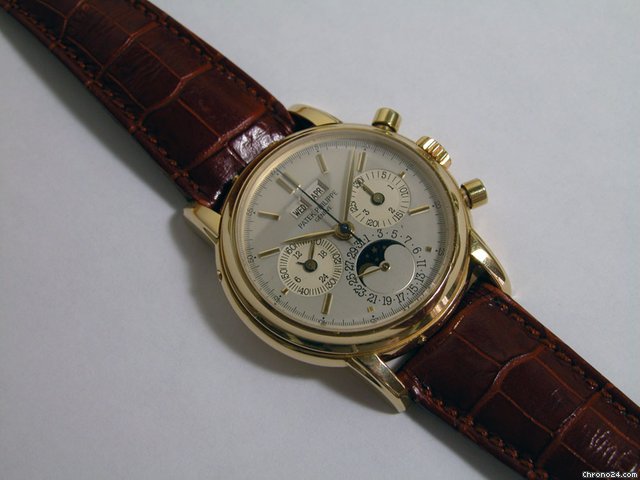 replica Patek Philippe 3971J Two Tone Dial Sapphire WATCHES 1 