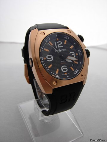 replica Bell & Ross BR 02-92 Pink Gold WATCHES 1 