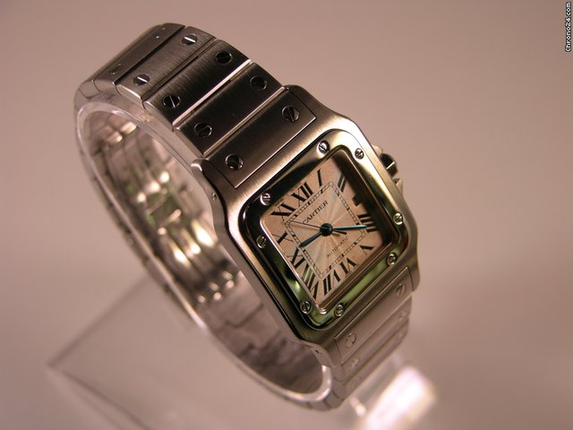 Cartier Santos de Cartier Galbee Large Steel Automatic