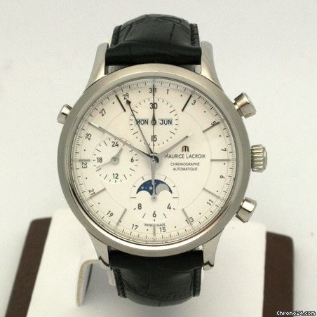 Maurice Lacroix Les Classiques Phase de Lune LC6078-SS001-13E Pre-owned
