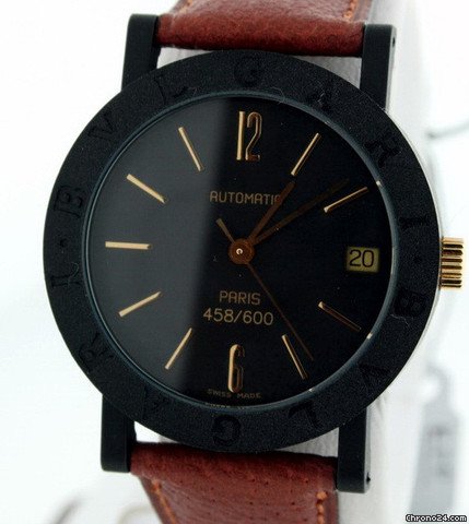 replica Bulgari Carbon Gold Pre-owned WATCHES 1 