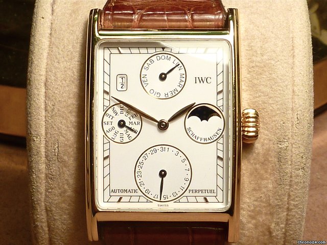 IWC NOVECENTO Quantieme Perpetual Calendar Automatic Ref. 3545